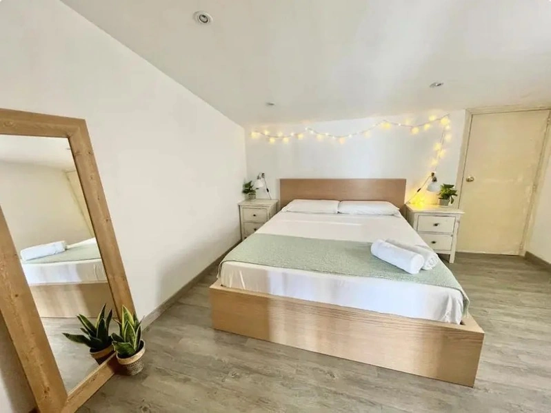 Comfortable king-size bed
